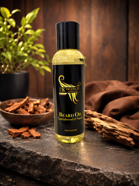 Sandalwood & Suede Beard Oil